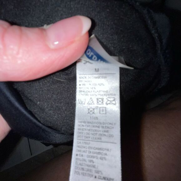 Old Navy bikini black top with floral bottom Sm bottom Med top - Picture 8 of 10